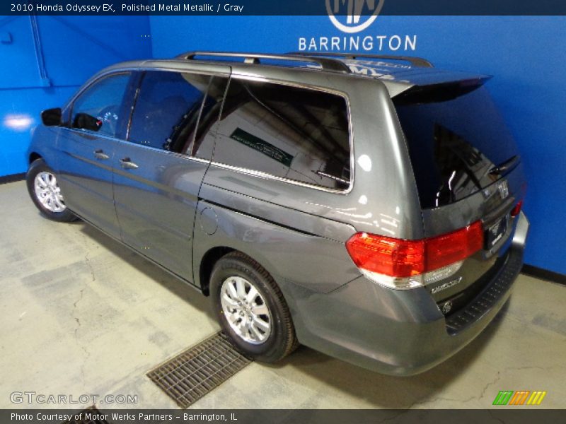 Polished Metal Metallic / Gray 2010 Honda Odyssey EX