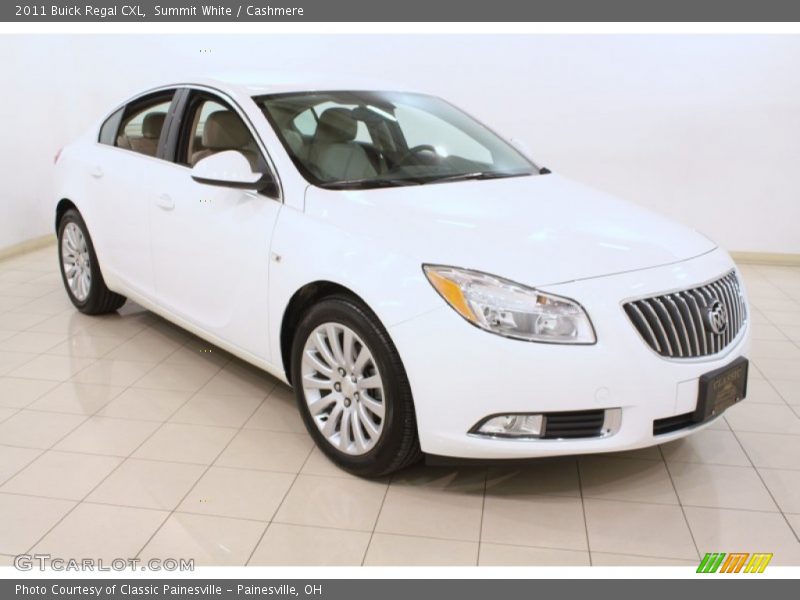Summit White / Cashmere 2011 Buick Regal CXL