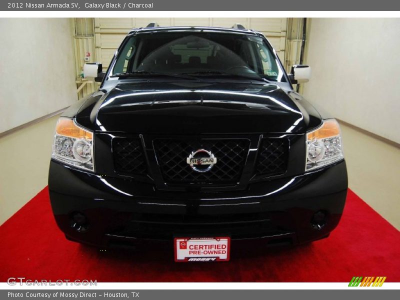 Galaxy Black / Charcoal 2012 Nissan Armada SV