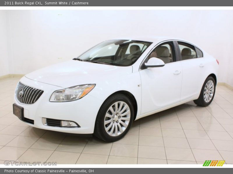 Summit White / Cashmere 2011 Buick Regal CXL