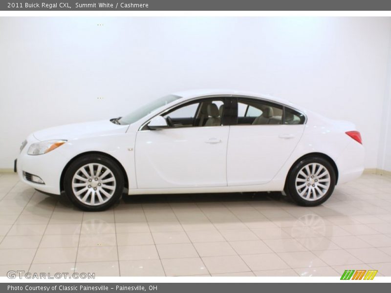 Summit White / Cashmere 2011 Buick Regal CXL