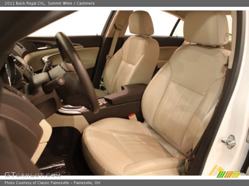 Summit White / Cashmere 2011 Buick Regal CXL