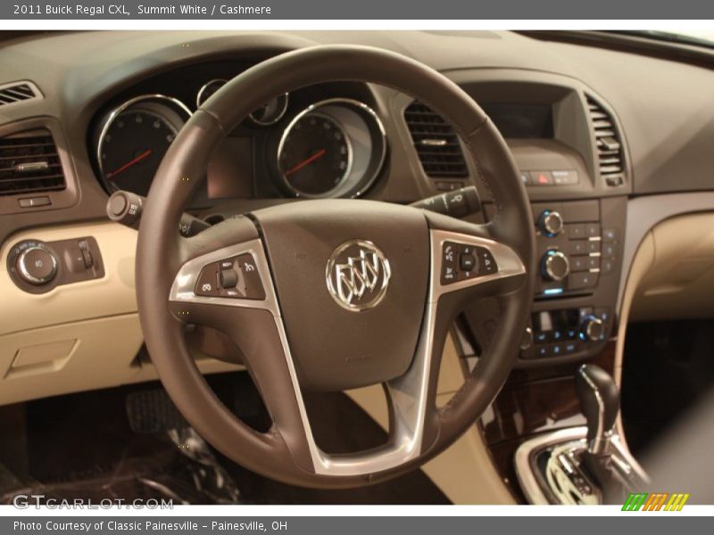Summit White / Cashmere 2011 Buick Regal CXL