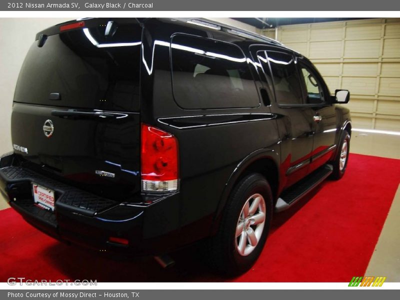 Galaxy Black / Charcoal 2012 Nissan Armada SV