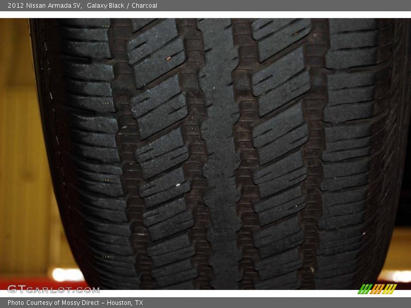 Galaxy Black / Charcoal 2012 Nissan Armada SV