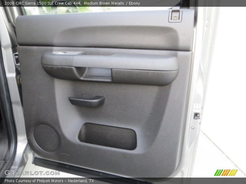 Medium Brown Metallic / Ebony 2008 GMC Sierra 1500 SLE Crew Cab 4x4