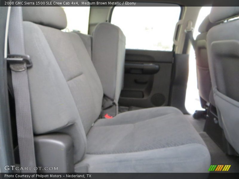 Medium Brown Metallic / Ebony 2008 GMC Sierra 1500 SLE Crew Cab 4x4