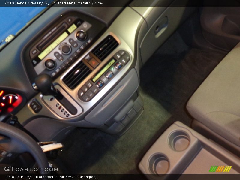 Polished Metal Metallic / Gray 2010 Honda Odyssey EX