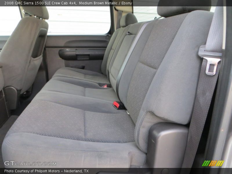 Medium Brown Metallic / Ebony 2008 GMC Sierra 1500 SLE Crew Cab 4x4