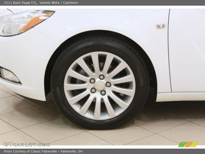 Summit White / Cashmere 2011 Buick Regal CXL