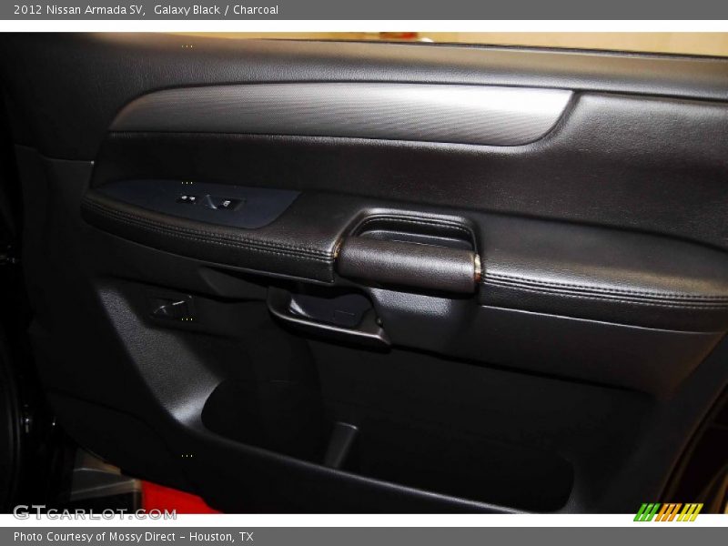 Galaxy Black / Charcoal 2012 Nissan Armada SV