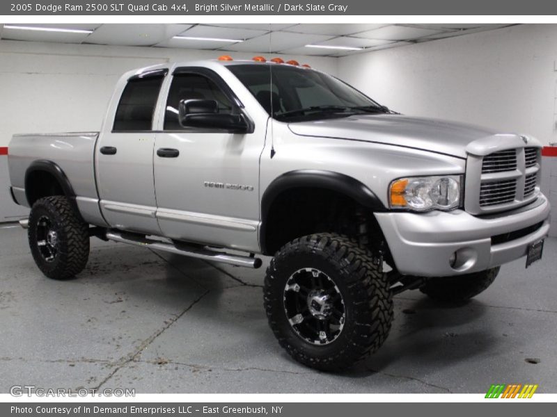 Bright Silver Metallic / Dark Slate Gray 2005 Dodge Ram 2500 SLT Quad Cab 4x4