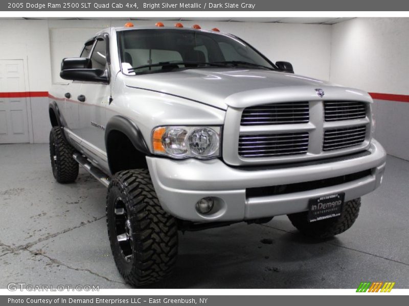 Bright Silver Metallic / Dark Slate Gray 2005 Dodge Ram 2500 SLT Quad Cab 4x4