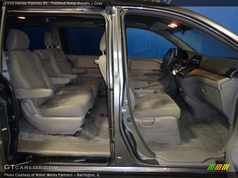 Polished Metal Metallic / Gray 2010 Honda Odyssey EX