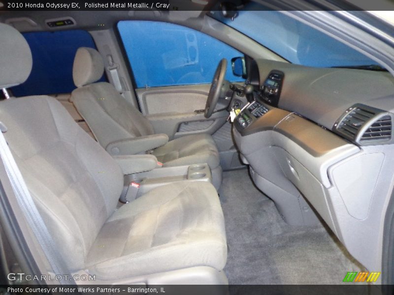 Polished Metal Metallic / Gray 2010 Honda Odyssey EX