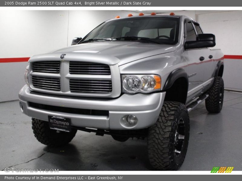 Bright Silver Metallic / Dark Slate Gray 2005 Dodge Ram 2500 SLT Quad Cab 4x4