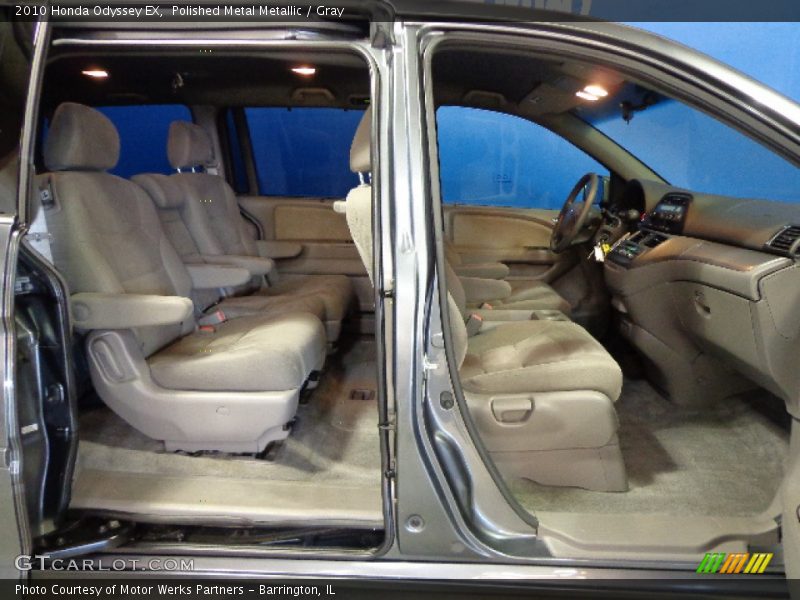 Polished Metal Metallic / Gray 2010 Honda Odyssey EX