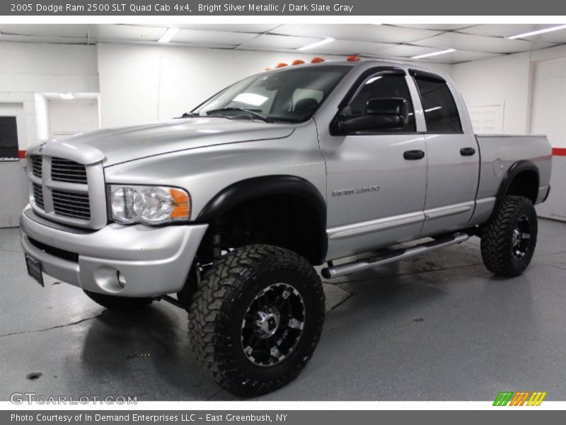 Bright Silver Metallic / Dark Slate Gray 2005 Dodge Ram 2500 SLT Quad Cab 4x4