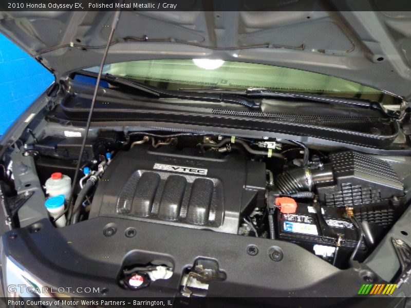 Polished Metal Metallic / Gray 2010 Honda Odyssey EX