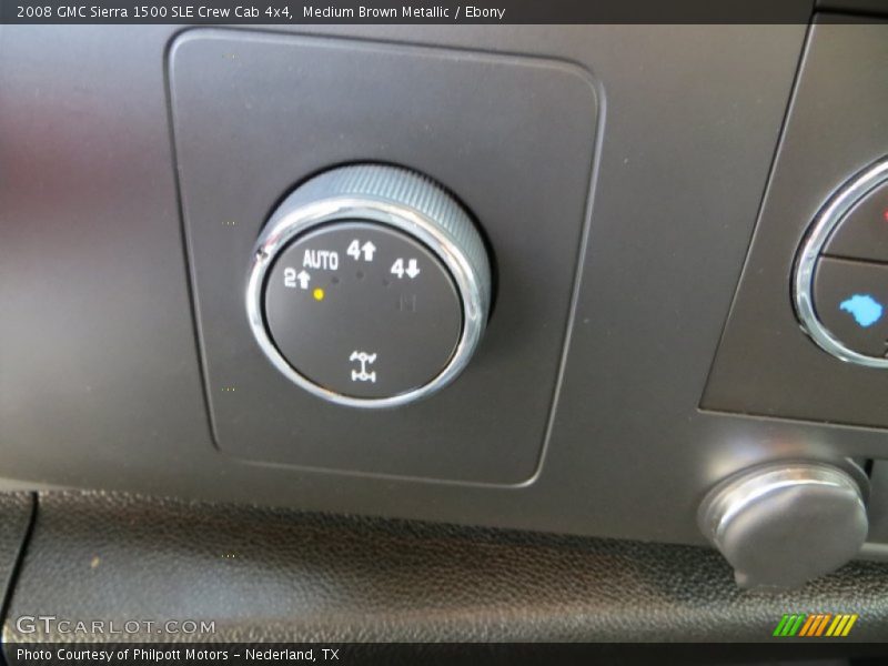 Medium Brown Metallic / Ebony 2008 GMC Sierra 1500 SLE Crew Cab 4x4