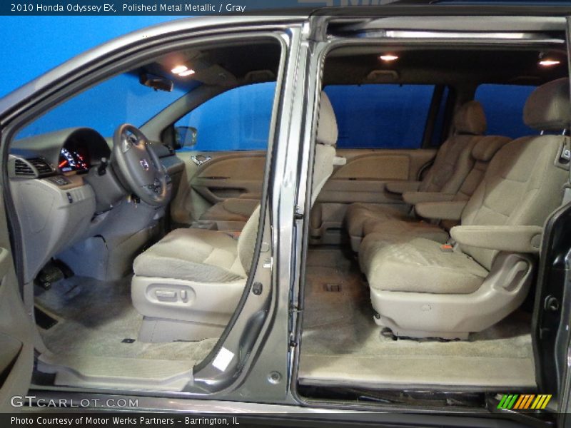 Polished Metal Metallic / Gray 2010 Honda Odyssey EX