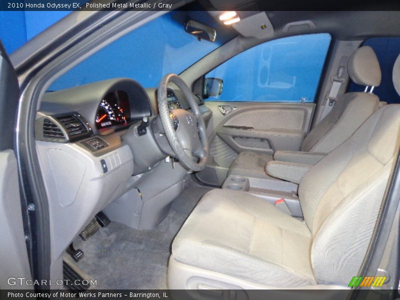 Polished Metal Metallic / Gray 2010 Honda Odyssey EX