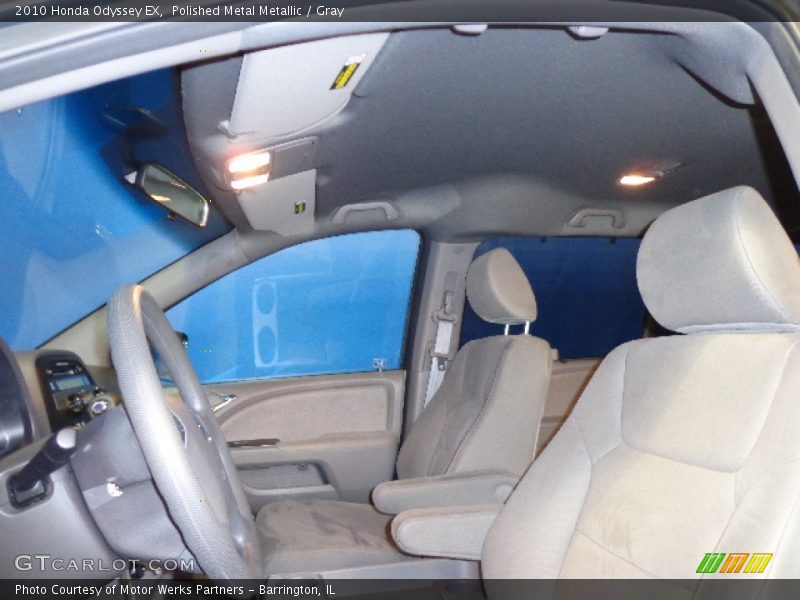 Polished Metal Metallic / Gray 2010 Honda Odyssey EX