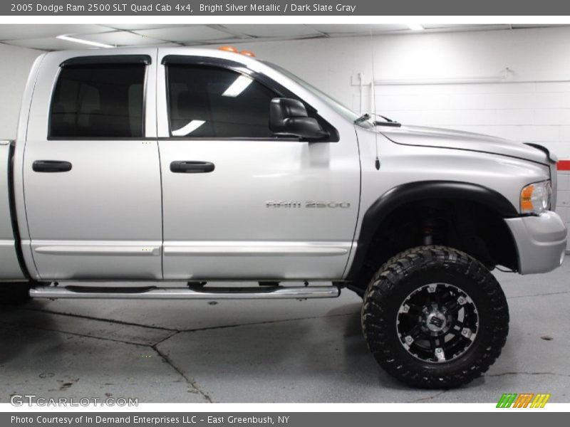 Bright Silver Metallic / Dark Slate Gray 2005 Dodge Ram 2500 SLT Quad Cab 4x4