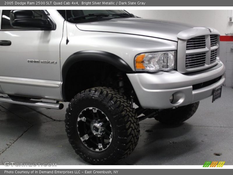 Bright Silver Metallic / Dark Slate Gray 2005 Dodge Ram 2500 SLT Quad Cab 4x4
