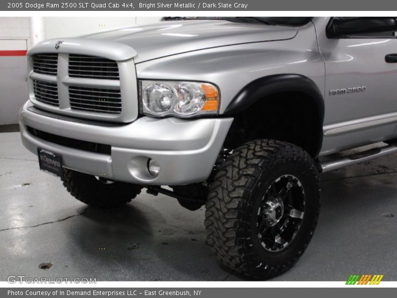 Bright Silver Metallic / Dark Slate Gray 2005 Dodge Ram 2500 SLT Quad Cab 4x4