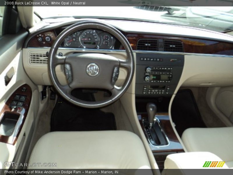 White Opal / Neutral 2008 Buick LaCrosse CXL