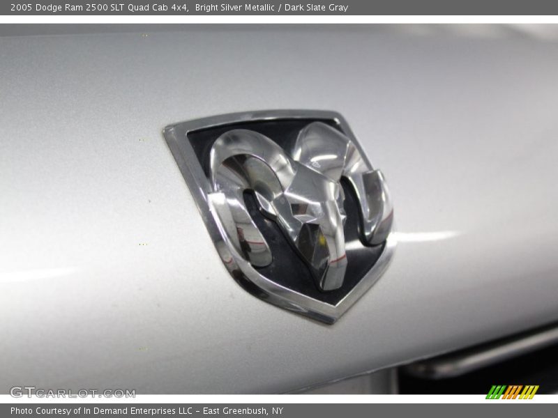 Bright Silver Metallic / Dark Slate Gray 2005 Dodge Ram 2500 SLT Quad Cab 4x4