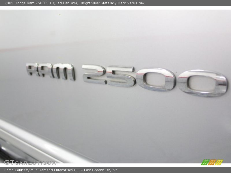 Bright Silver Metallic / Dark Slate Gray 2005 Dodge Ram 2500 SLT Quad Cab 4x4