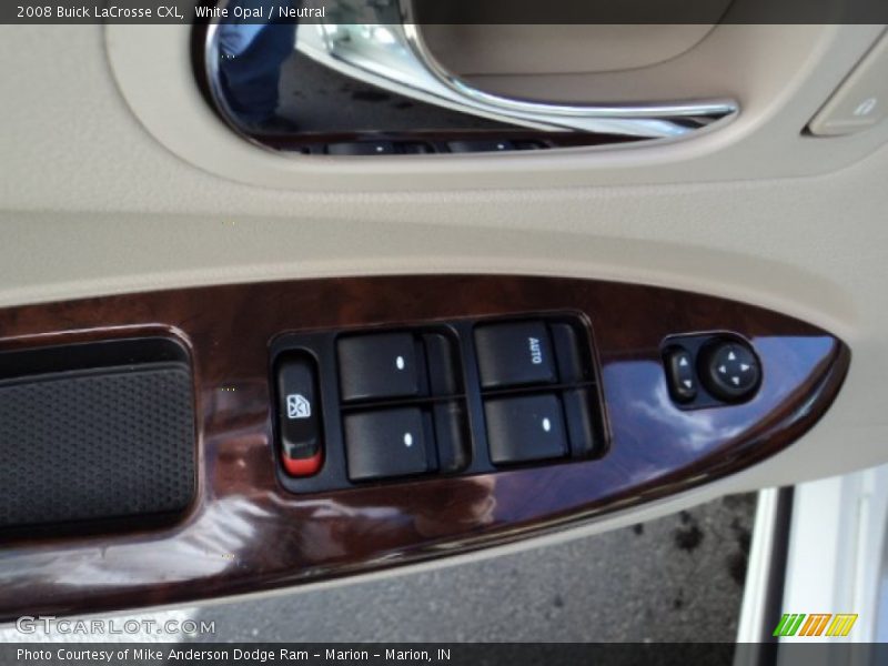 White Opal / Neutral 2008 Buick LaCrosse CXL