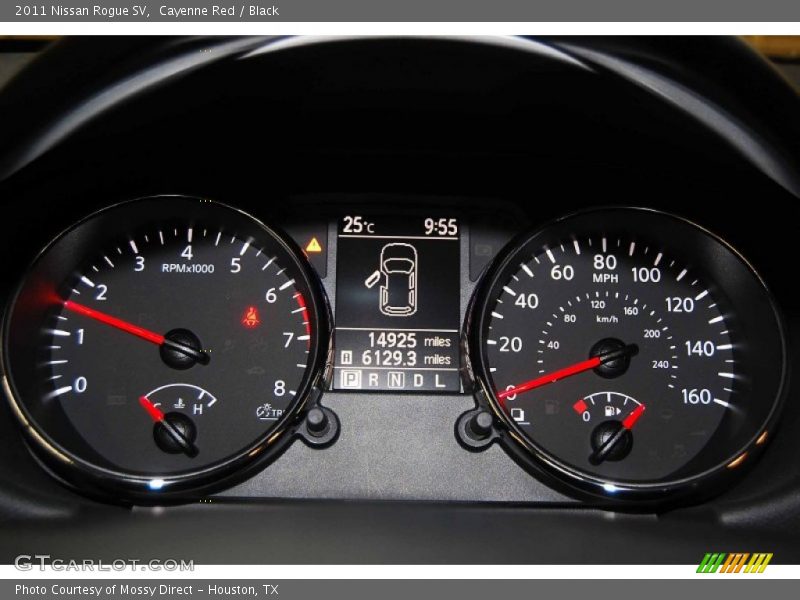 2011 Rogue SV SV Gauges