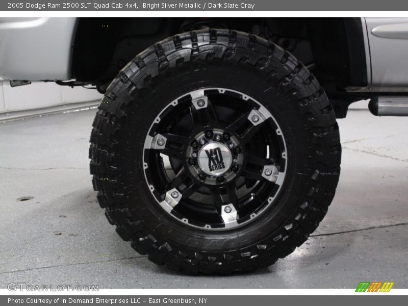 Bright Silver Metallic / Dark Slate Gray 2005 Dodge Ram 2500 SLT Quad Cab 4x4