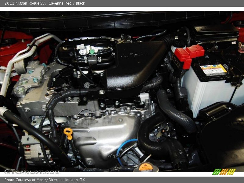  2011 Rogue SV Engine - 2.5 Liter DOHC 16-Valve CVTCS 4 Cylinder