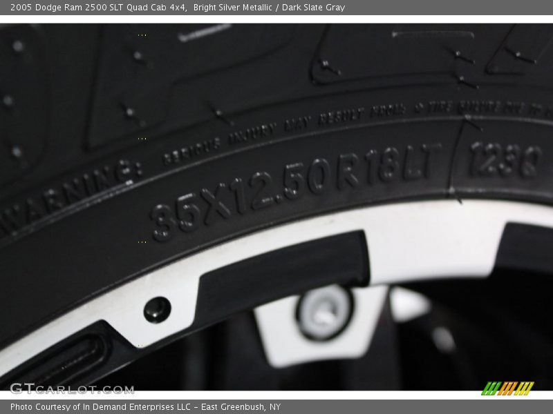 Bright Silver Metallic / Dark Slate Gray 2005 Dodge Ram 2500 SLT Quad Cab 4x4