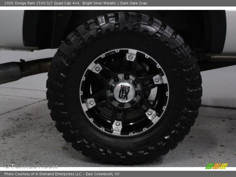Bright Silver Metallic / Dark Slate Gray 2005 Dodge Ram 2500 SLT Quad Cab 4x4