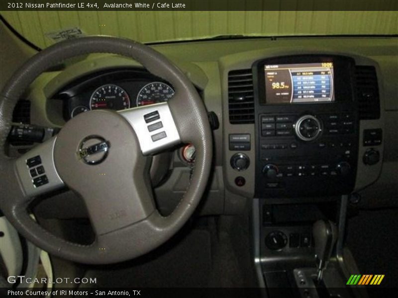 Avalanche White / Cafe Latte 2012 Nissan Pathfinder LE 4x4