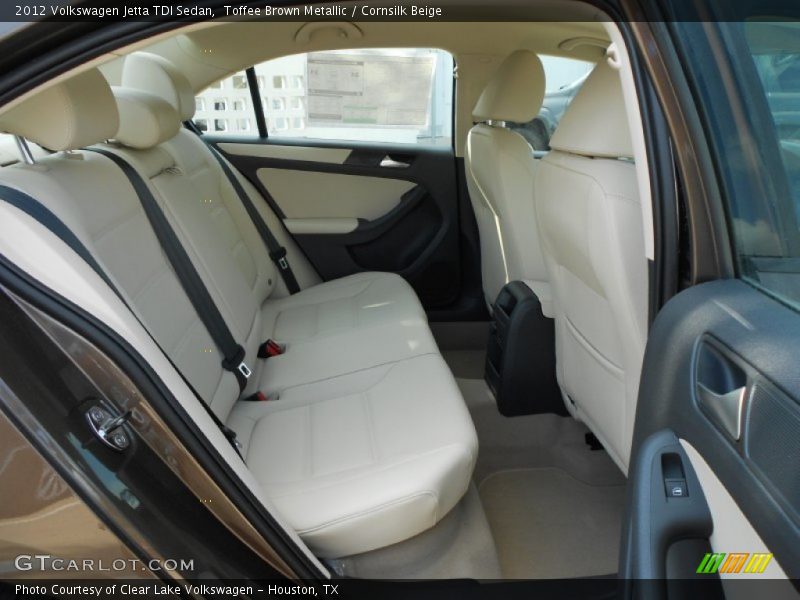 Toffee Brown Metallic / Cornsilk Beige 2012 Volkswagen Jetta TDI Sedan