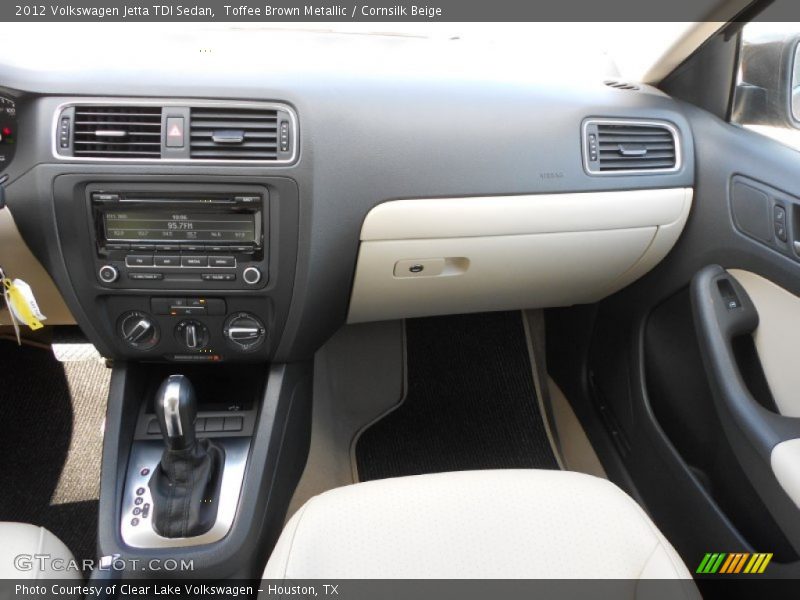 Toffee Brown Metallic / Cornsilk Beige 2012 Volkswagen Jetta TDI Sedan