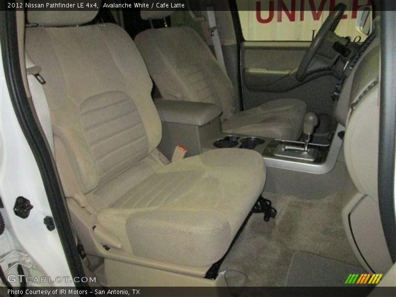 Avalanche White / Cafe Latte 2012 Nissan Pathfinder LE 4x4