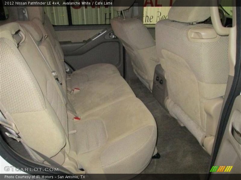 Avalanche White / Cafe Latte 2012 Nissan Pathfinder LE 4x4