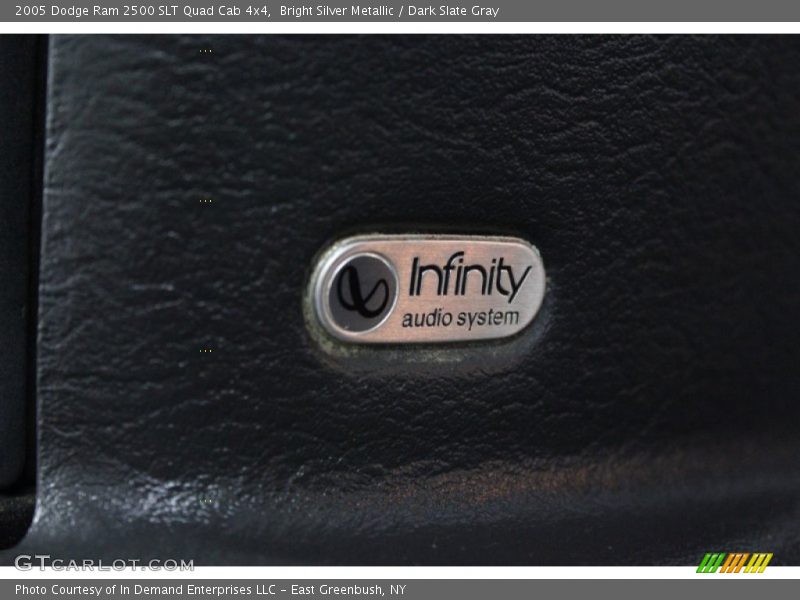 Bright Silver Metallic / Dark Slate Gray 2005 Dodge Ram 2500 SLT Quad Cab 4x4