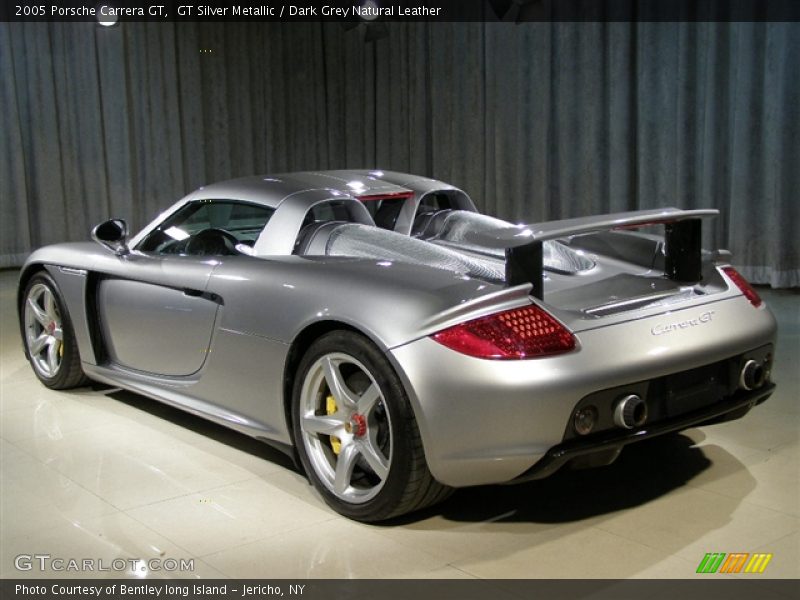 GT Silver Metallic / Dark Grey Natural Leather 2005 Porsche Carrera GT