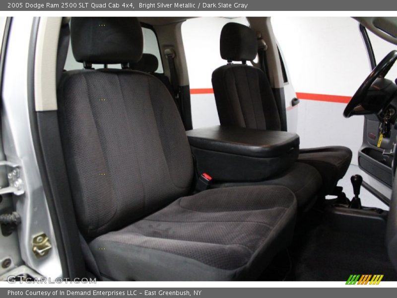 Bright Silver Metallic / Dark Slate Gray 2005 Dodge Ram 2500 SLT Quad Cab 4x4