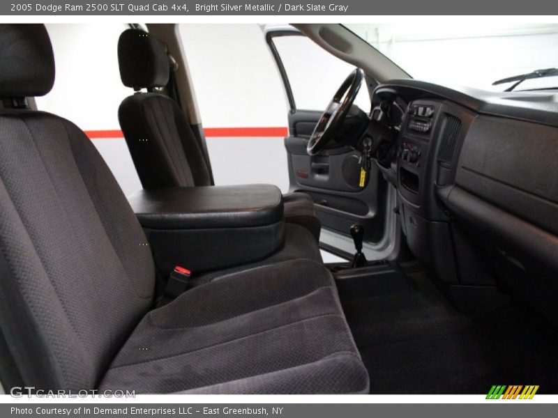 Bright Silver Metallic / Dark Slate Gray 2005 Dodge Ram 2500 SLT Quad Cab 4x4