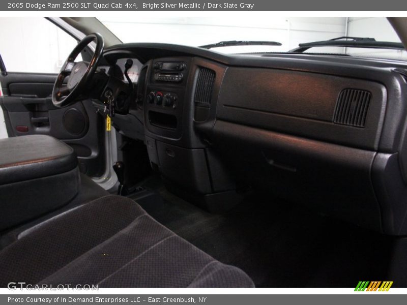 Bright Silver Metallic / Dark Slate Gray 2005 Dodge Ram 2500 SLT Quad Cab 4x4