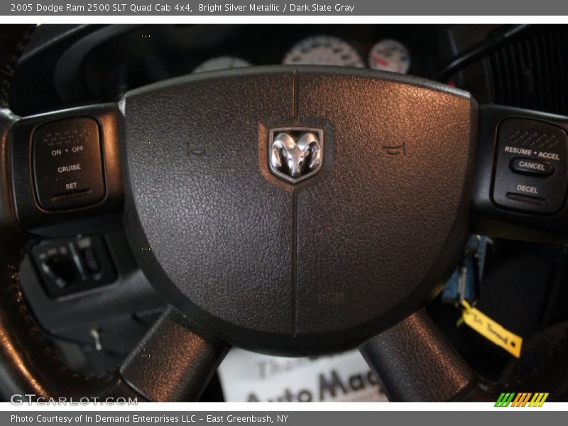 Bright Silver Metallic / Dark Slate Gray 2005 Dodge Ram 2500 SLT Quad Cab 4x4